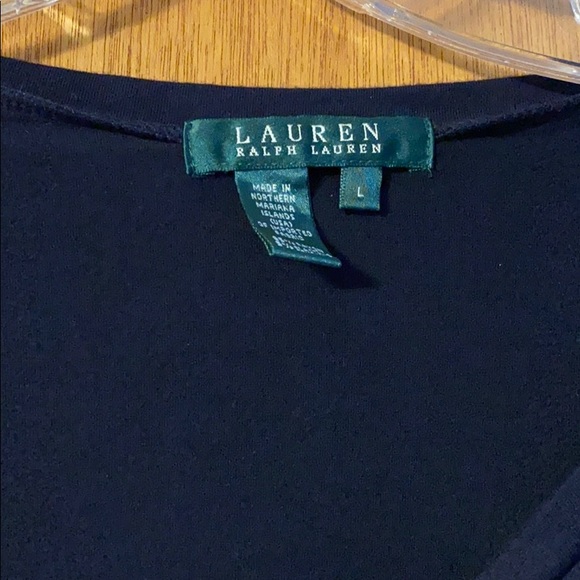 Ralph Lauren size Large navy blue fits more - Picture 2 of 4